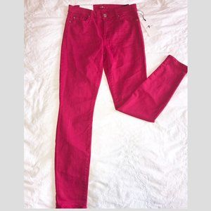 7 For All Mankind the ankle skinny jeans size 27
